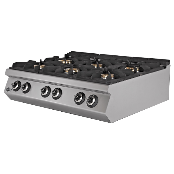 Gas Cooker 6 Burners