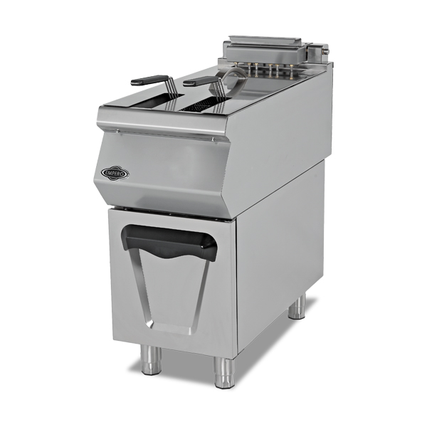 Gas Fryer with Cupboard