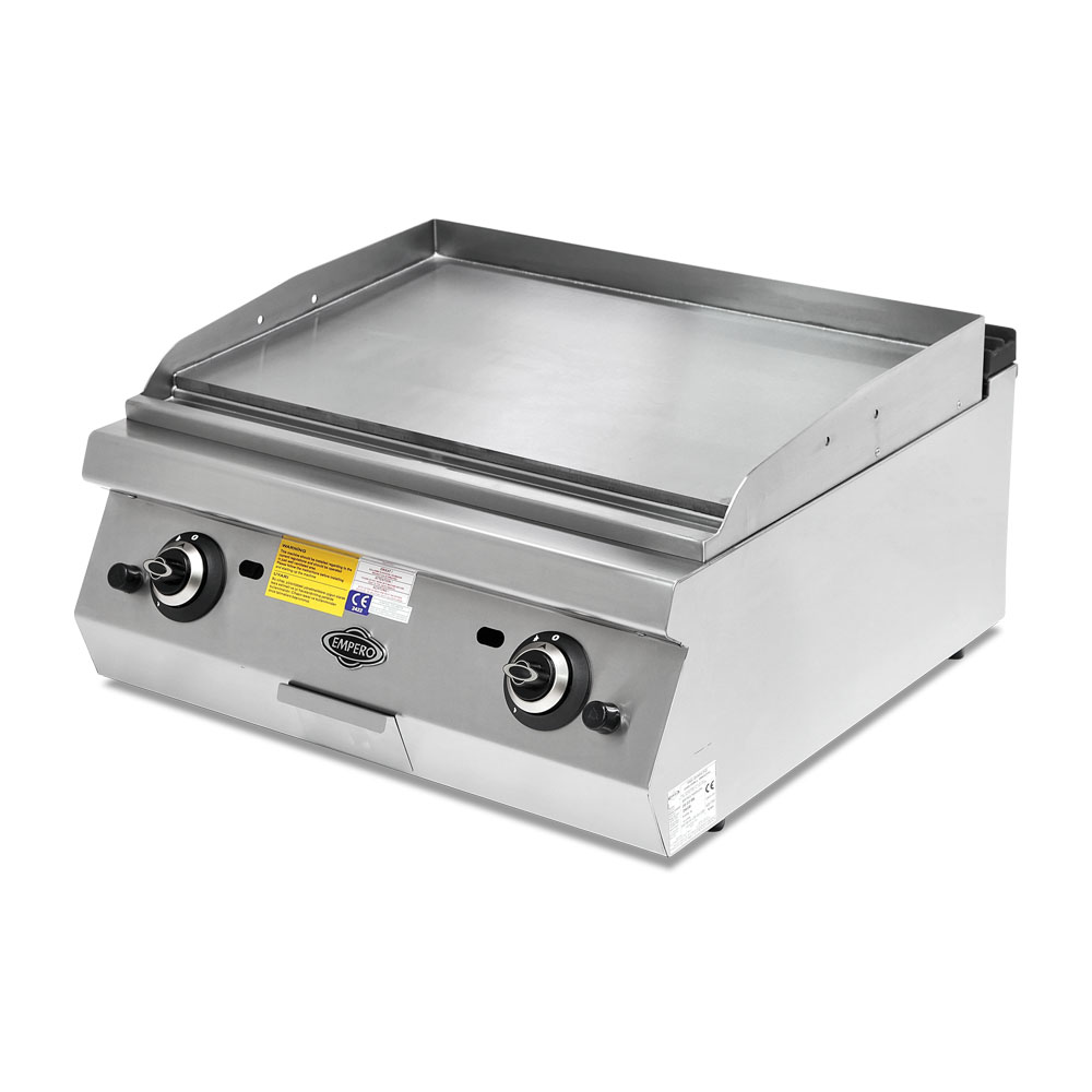 Gas Grill Smooth+Ribbed Plate