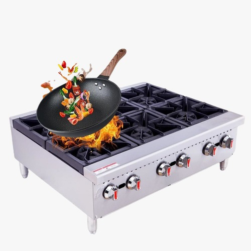 Gas Cooker 6 Burners