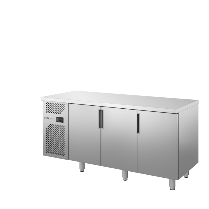 3-door refrigerated tables