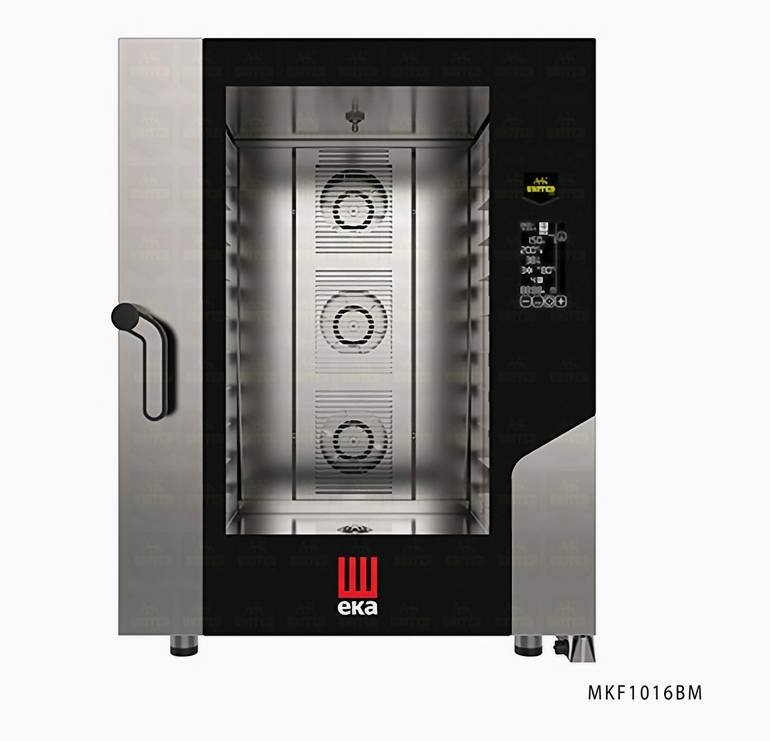 ELECTRIC VENT OVEN WITH BLACK MASK 10 TRAYS